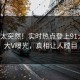 速看太突然！实时热点登上91大神，大V曝光，真相让人瞠目