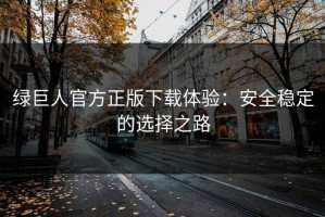 绿巨人官方正版下载体验：安全稳定的选择之路
